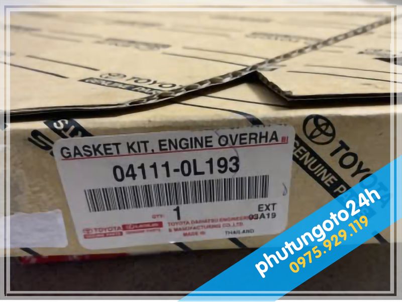 BỘ RON ĐẠI TU XE TOYOTA FORTUNER - 2