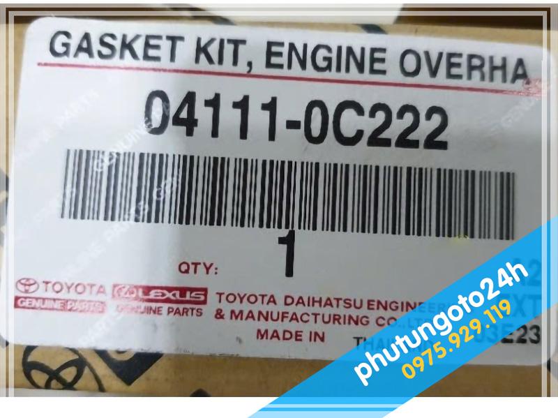 BỘ RON ĐẠI TU MÁY TOYOTA INNOVA - 4