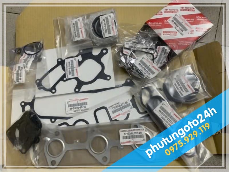 BỘ RON ĐẠI TU XE TOYOTA FORTUNER - 2