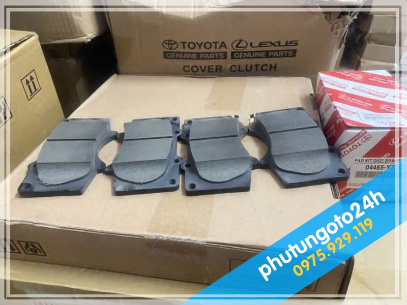 BỐ THẮNG TRƯỚC XE TOYOTA FORTUNER - 1