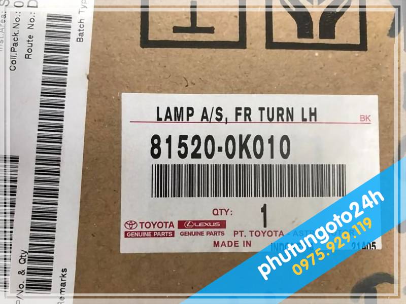 ĐÈN XI NHAN CẢN TRƯỚC TOYOTA INNOVA - 3