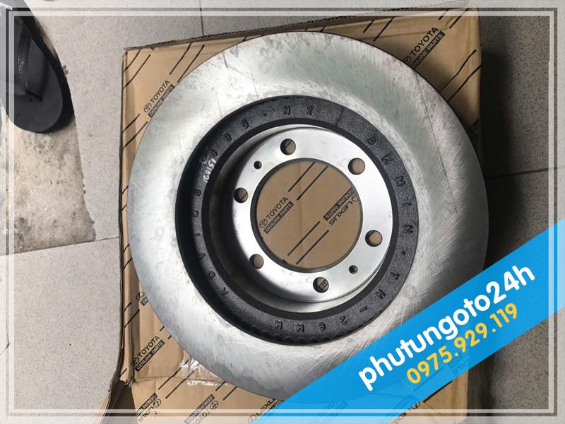 ĐĨA THẮNG TRƯỚC XE TOYOTA FORTUNER - 1