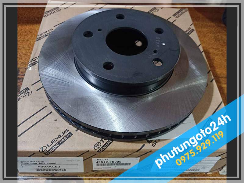 ĐĨA THẮNG TRƯỚC XE TOYOTA INNOVA - 3