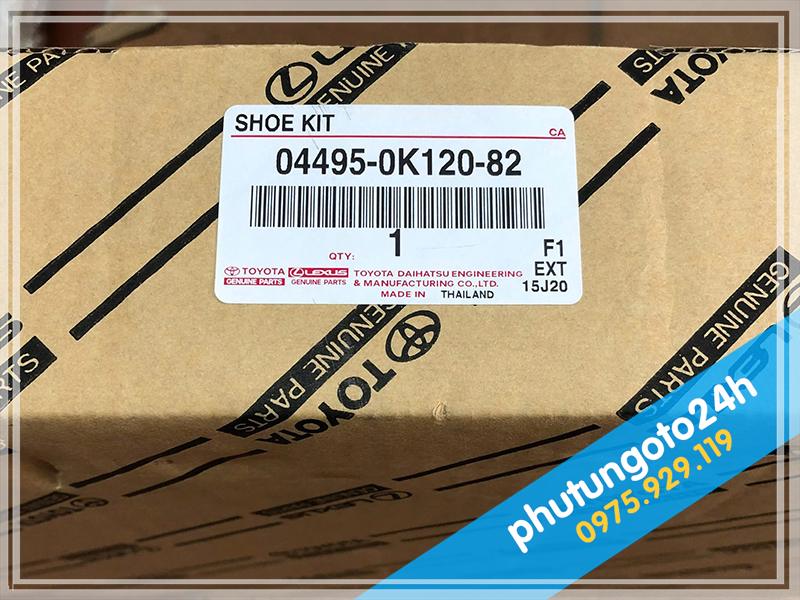 BỐ THẮNG SAU XE TOYOTA FORTUNER - 4