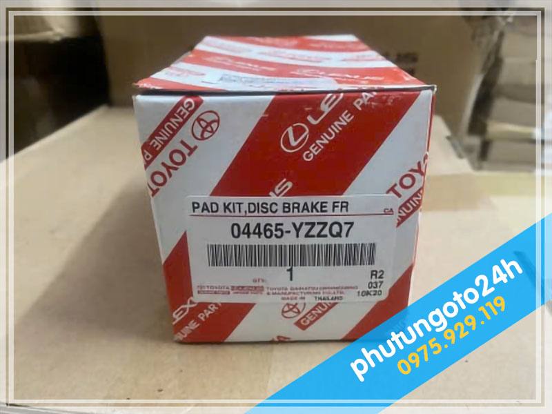BỐ THẮNG TRƯỚC XE TOYOTA FORTUNER - 3