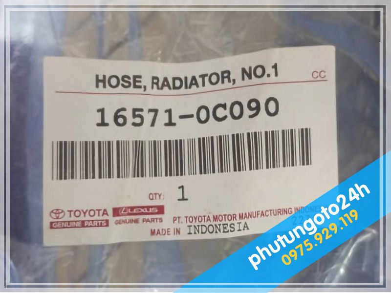 ĐƯỜNG ỐNG TRÊN KÉT NƯỚC XE TOYOTA INNOVA - 2