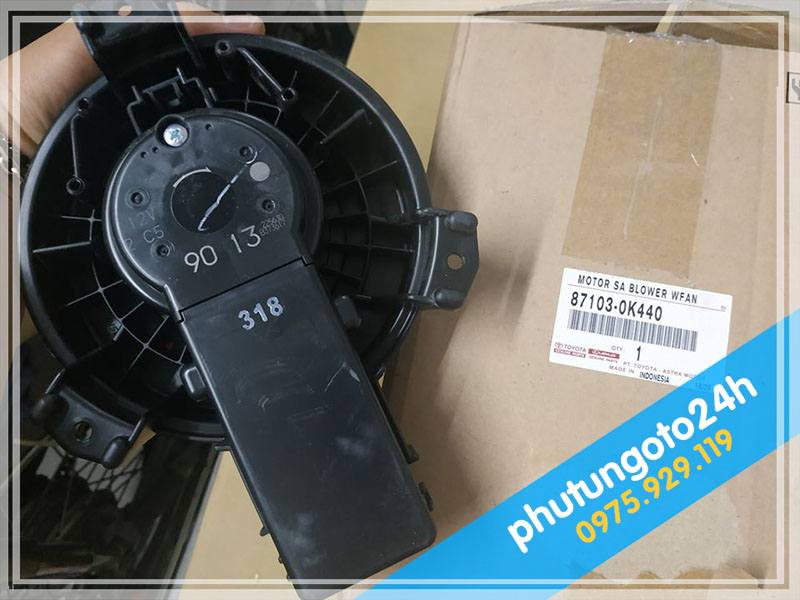 QUẠT GIÀN LẠNH TRƯỚC XE TOYOTA INNOVA - 4