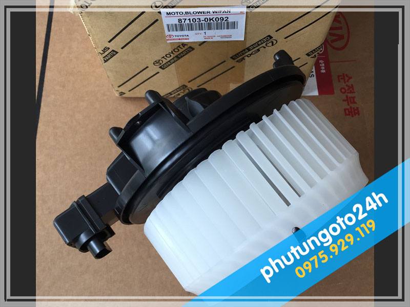 QUẠT GIÀN LẠNH TRƯỚC XE TOYOTA INNOVA - 2
