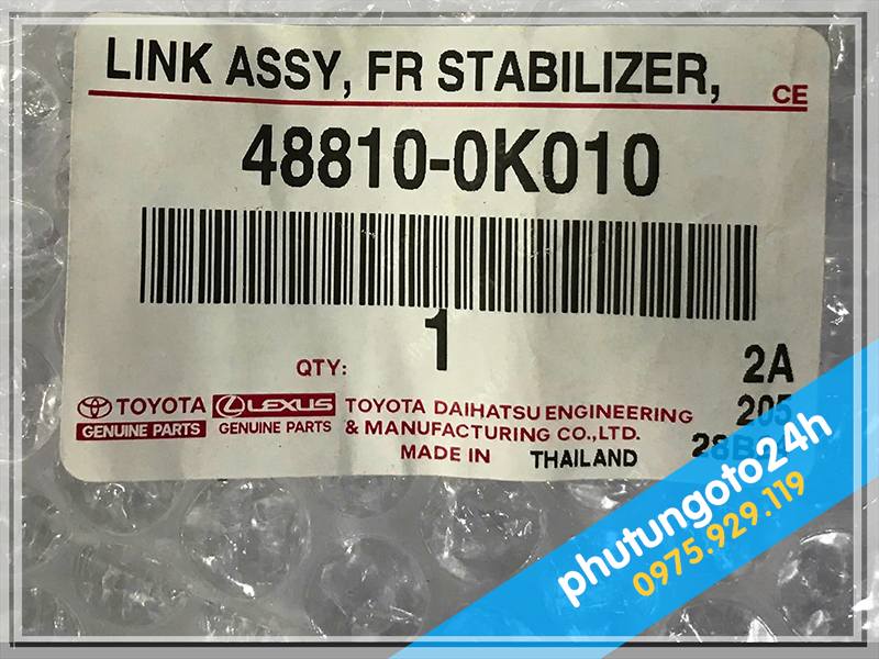 ROTUYN CÂN BẰNG TRƯỚC TOYOTA FORTUNER - 2